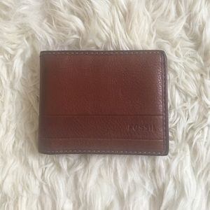 Leather Fossil Wallet